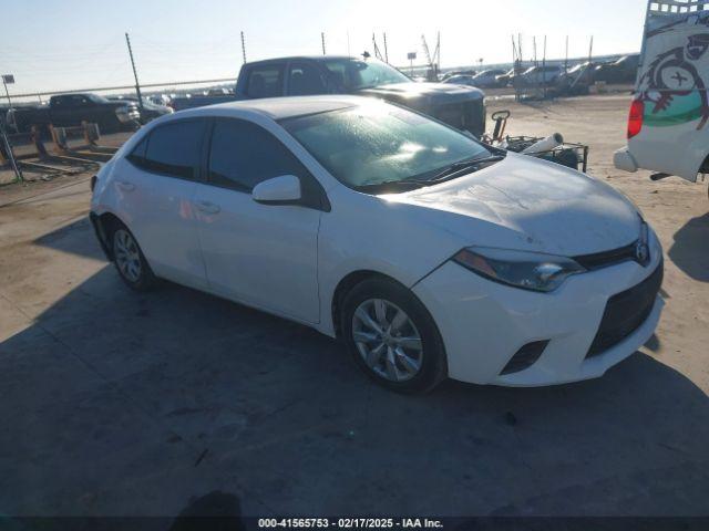  Salvage Toyota Corolla