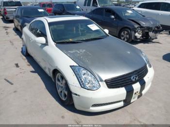  Salvage INFINITI G35