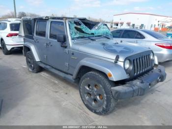  Salvage Jeep Wrangler