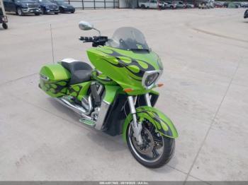  Salvage Victory Motorcycles Cross Country