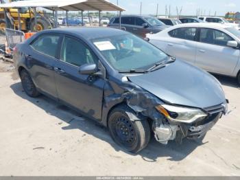  Salvage Toyota Corolla