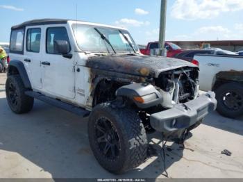  Salvage Jeep Wrangler
