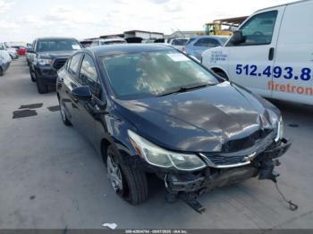 Salvage Chevrolet Cruze