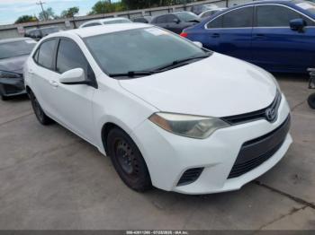  Salvage Toyota Corolla