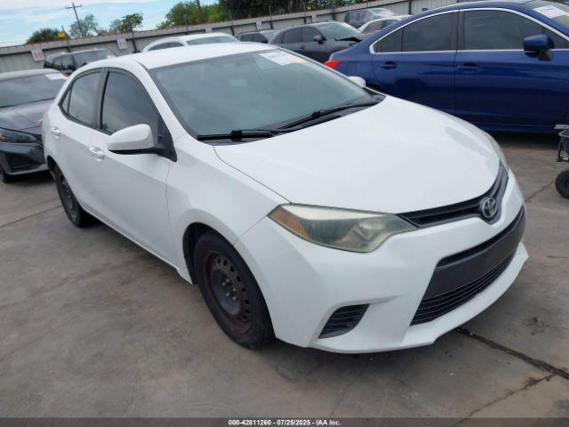  Salvage Toyota Corolla