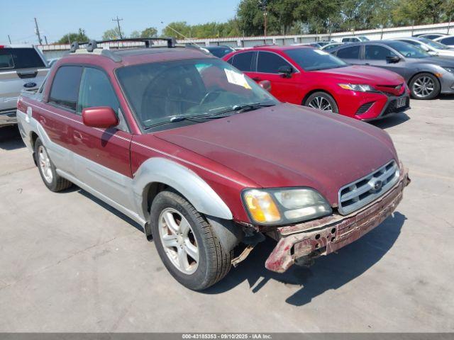  Salvage Subaru Baja