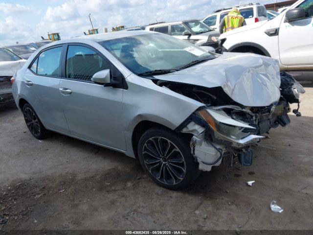  Salvage Toyota Corolla