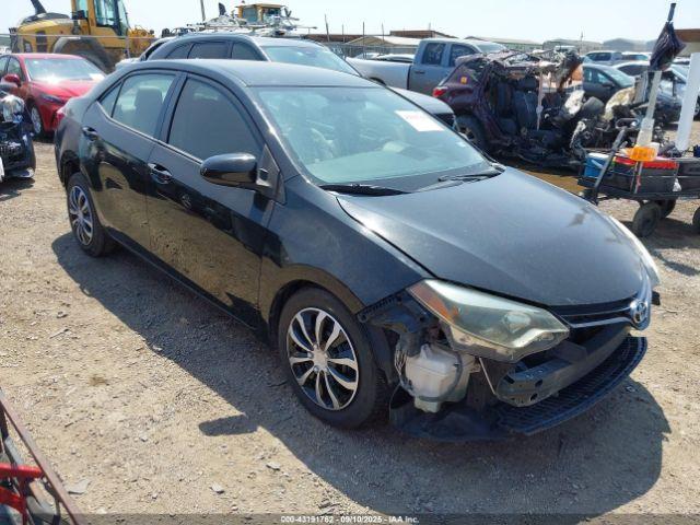  Salvage Toyota Corolla