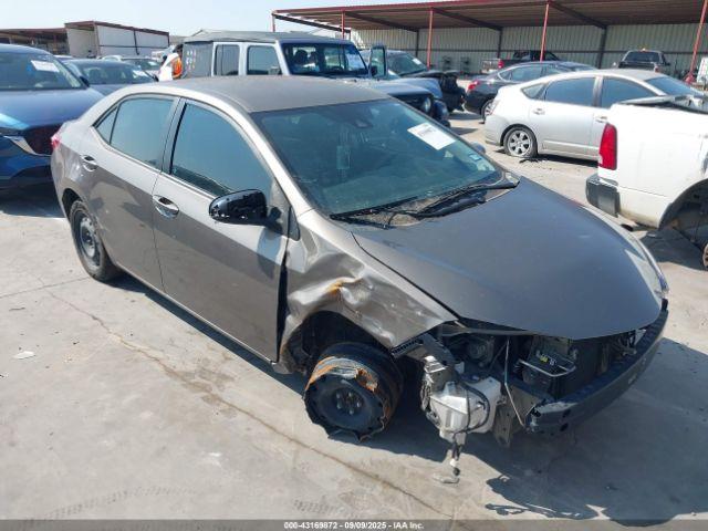  Salvage Toyota Corolla