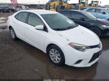  Salvage Toyota Corolla