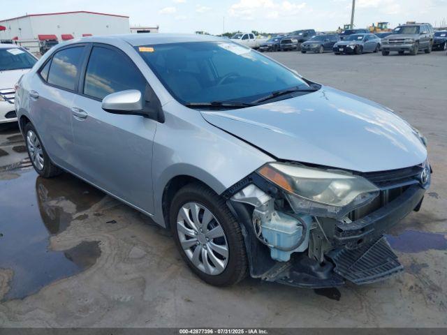  Salvage Toyota Corolla