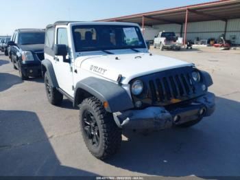  Salvage Jeep Wrangler