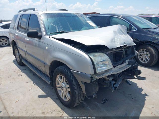  Salvage Mercury Mountaineer