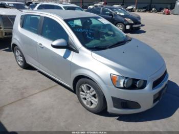  Salvage Chevrolet Sonic