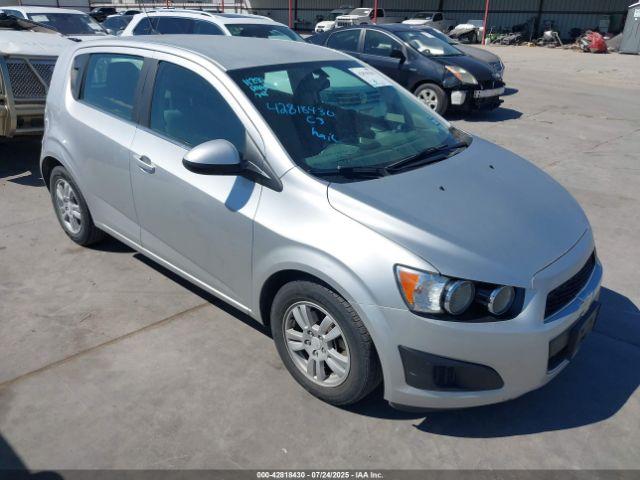  Salvage Chevrolet Sonic