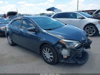  Salvage Toyota Corolla