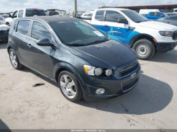  Salvage Chevrolet Sonic