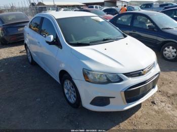  Salvage Chevrolet Sonic