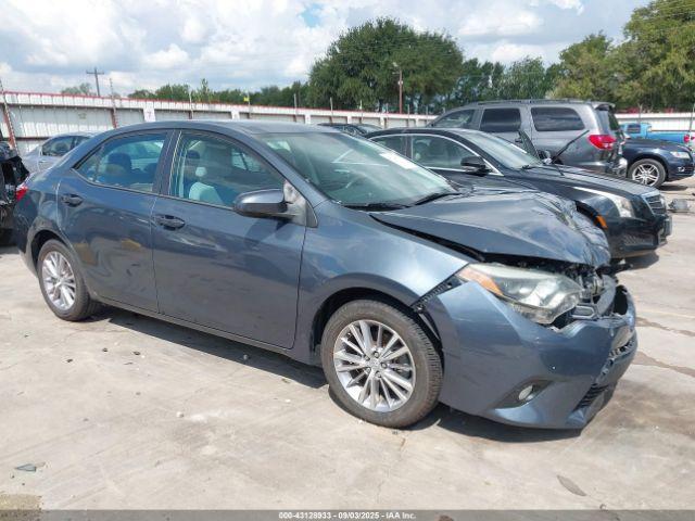  Salvage Toyota Corolla