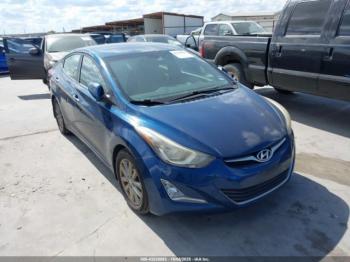  Salvage Hyundai ELANTRA
