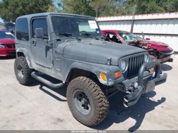  Salvage Jeep Wrangler