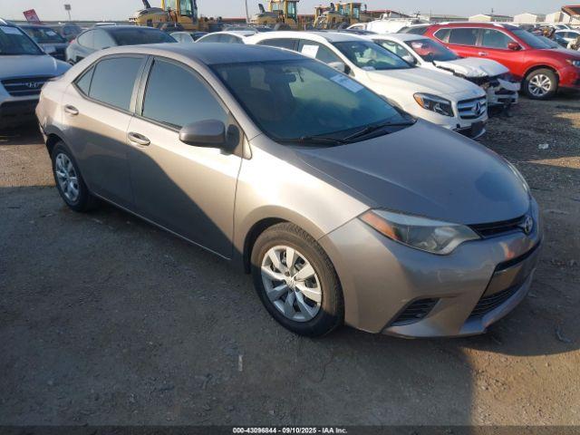  Salvage Toyota Corolla