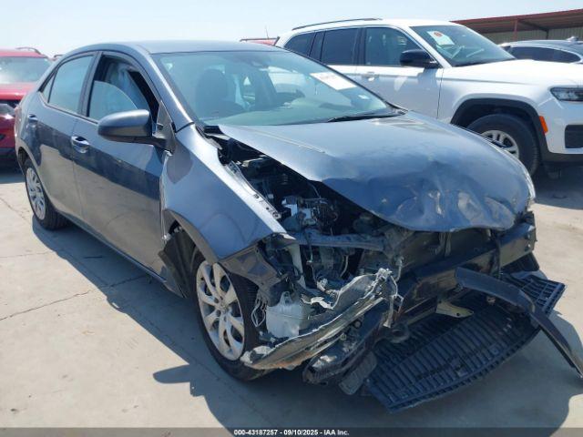  Salvage Toyota Corolla
