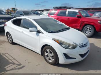  Salvage Hyundai ELANTRA