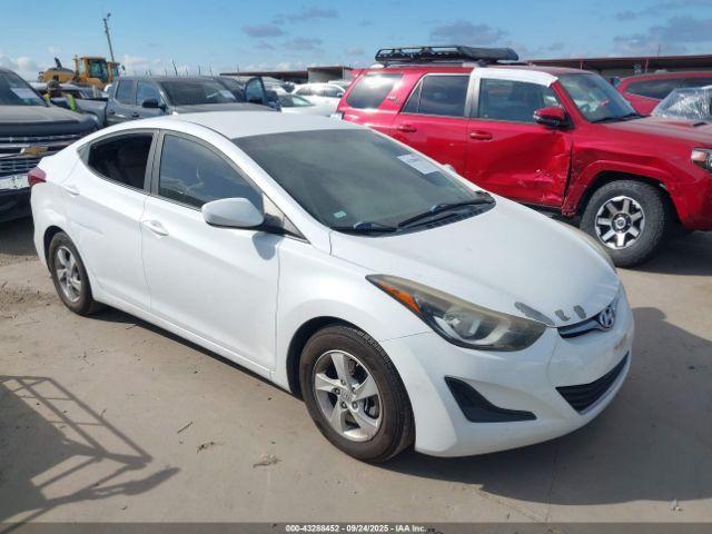  Salvage Hyundai ELANTRA
