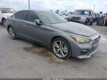  Salvage INFINITI Q50