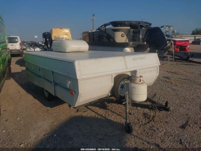  Salvage Coleman Pop Up Trailer