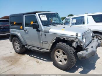  Salvage Jeep Wrangler
