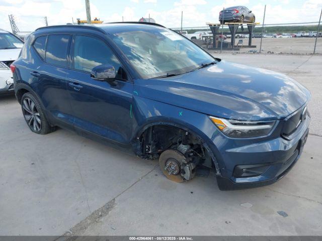  Salvage Volvo Xc40 Recharge Pure Electr