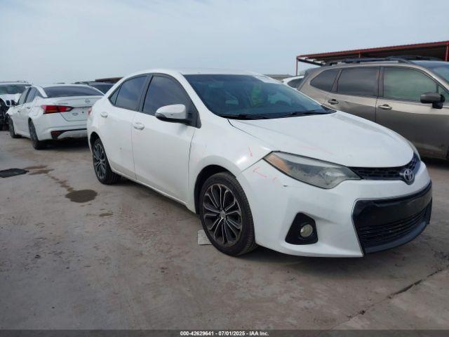  Salvage Toyota Corolla