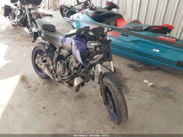 Salvage Yamaha Mt07