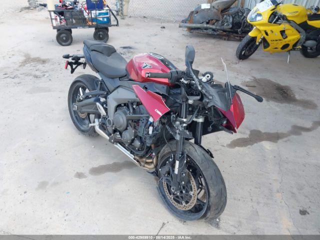  Salvage Triumph Motorcycle Daytona