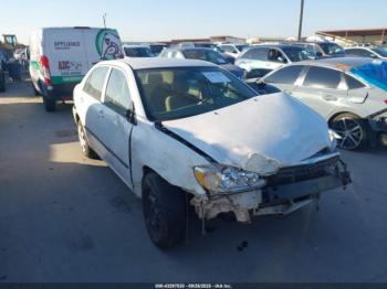  Salvage Toyota Corolla