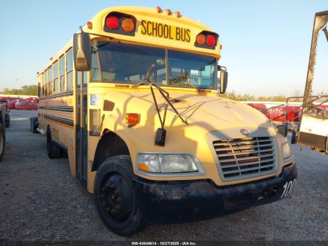  Salvage Blue Bird School Bus   Transit Bus