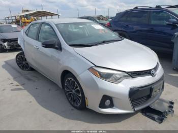  Salvage Toyota Corolla