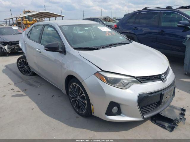  Salvage Toyota Corolla