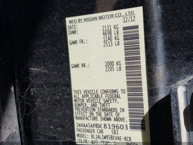 Nissan Maxima 3.5 Sv Image 2