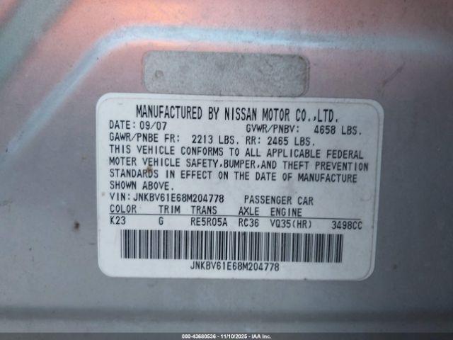 INFINITI G35 Journey Image 3