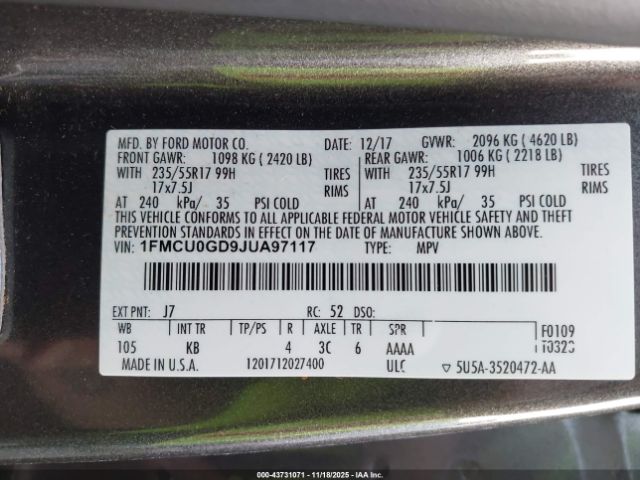 Ford Escape Se Image 9