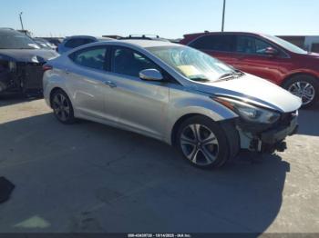  Salvage Hyundai ELANTRA