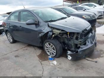  Salvage Chevrolet Sonic