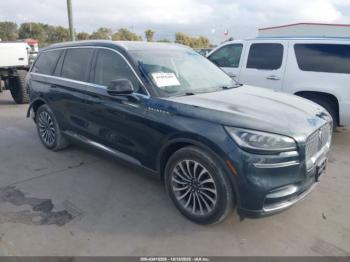  Salvage Lincoln Aviator