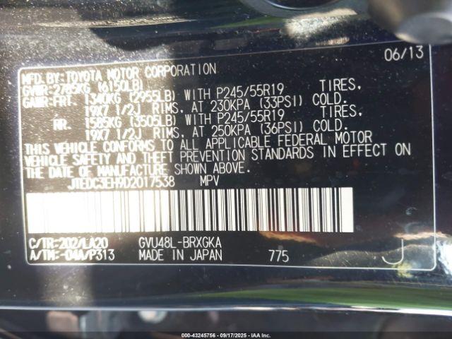 Toyota Highlander Limited V6 Image 6