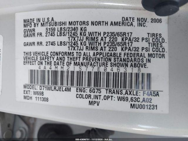 Mitsubishi Endeavor Ls Image 4