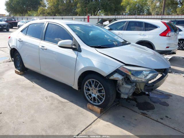  Salvage Toyota Corolla