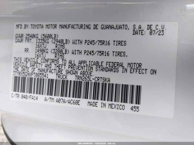 Toyota Tacoma Sr Image 7